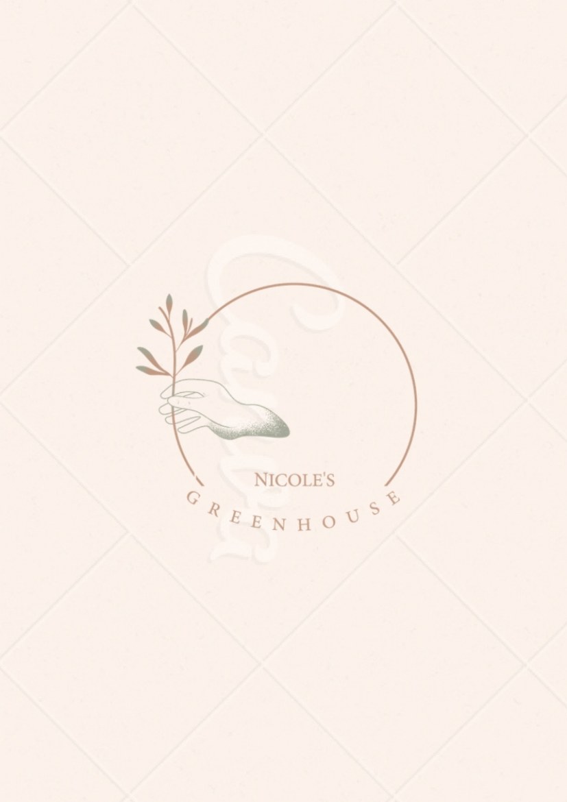 Nicole's Greenhouse Summer Menu — page 1